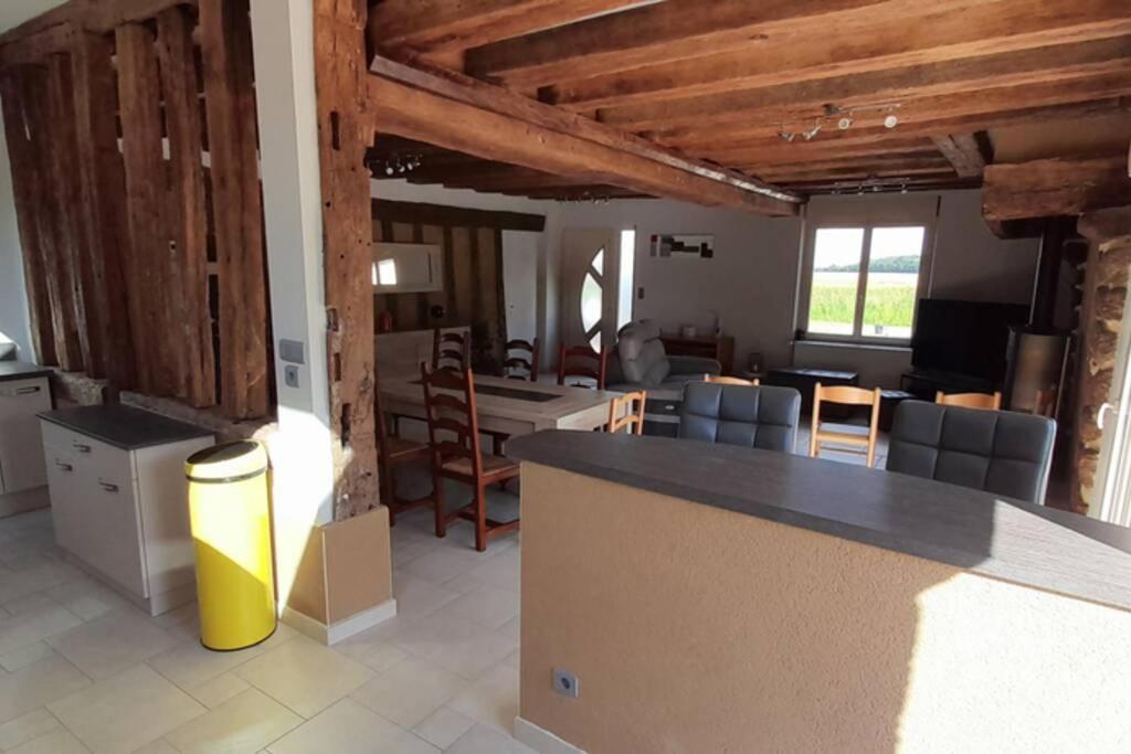 Maison En Colombage Renovee La Fontenelle  Экстерьер фото